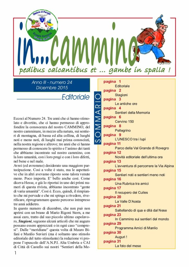 thumbnail of In…Cammino n.24