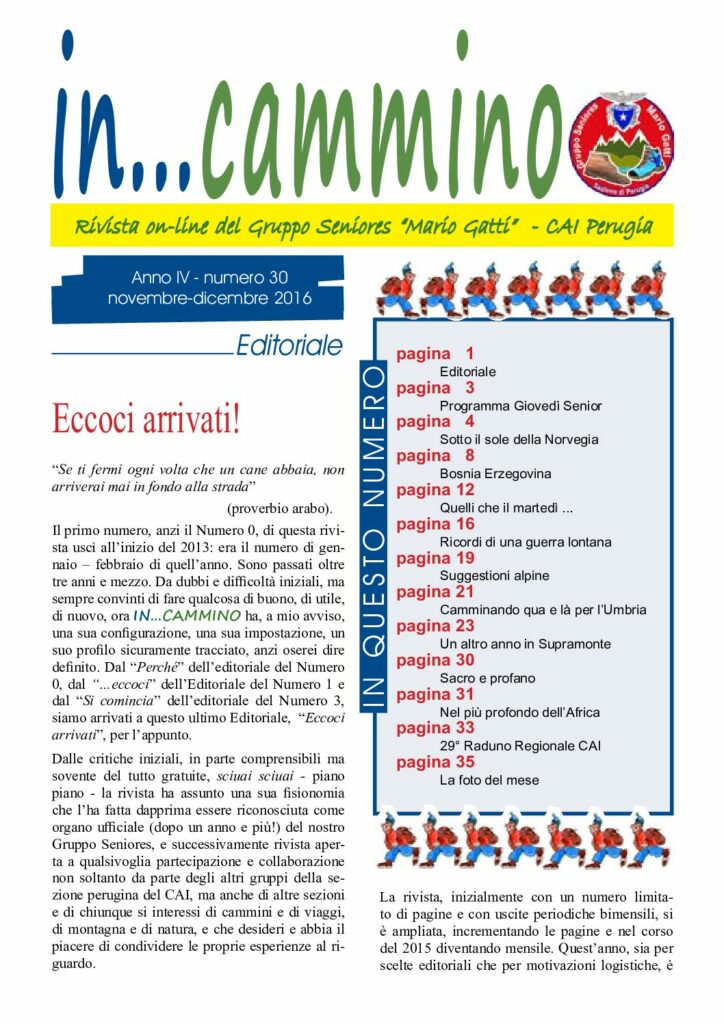 thumbnail of In…Cammino n.30