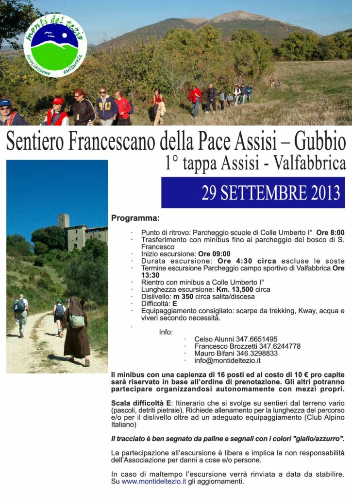 thumbnail of Sentiero Francescano – 1a tappa