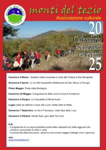 programma eventi ed escursioni 2025