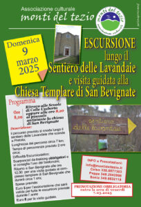 escursione sentiero delle lavandaie e visita guidata alla chiesa templare di san bevignate